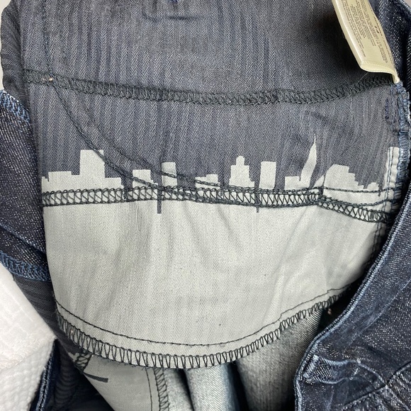 Jones New York Jeans Womenʻs Blue Denim Sutton Skirt Size 14 - Picture 8 of 8